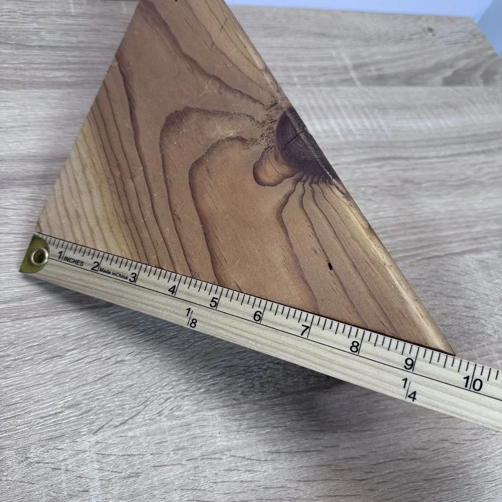 Vintage Wood Heart Cutout Corner Wall‎ Shelf Country Cottagecore 14